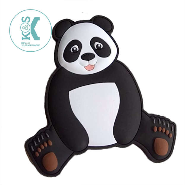 Plush Panda PVC Keychains