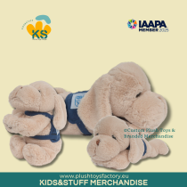 Custom Charity Plush Dog with Jacket