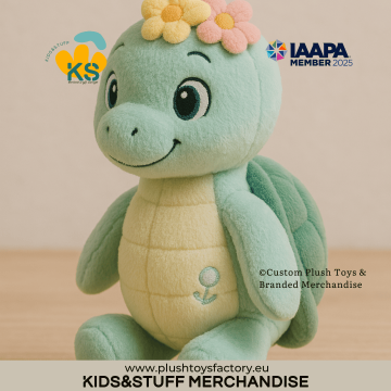 Shelly the Turtle – Custom Plush Character