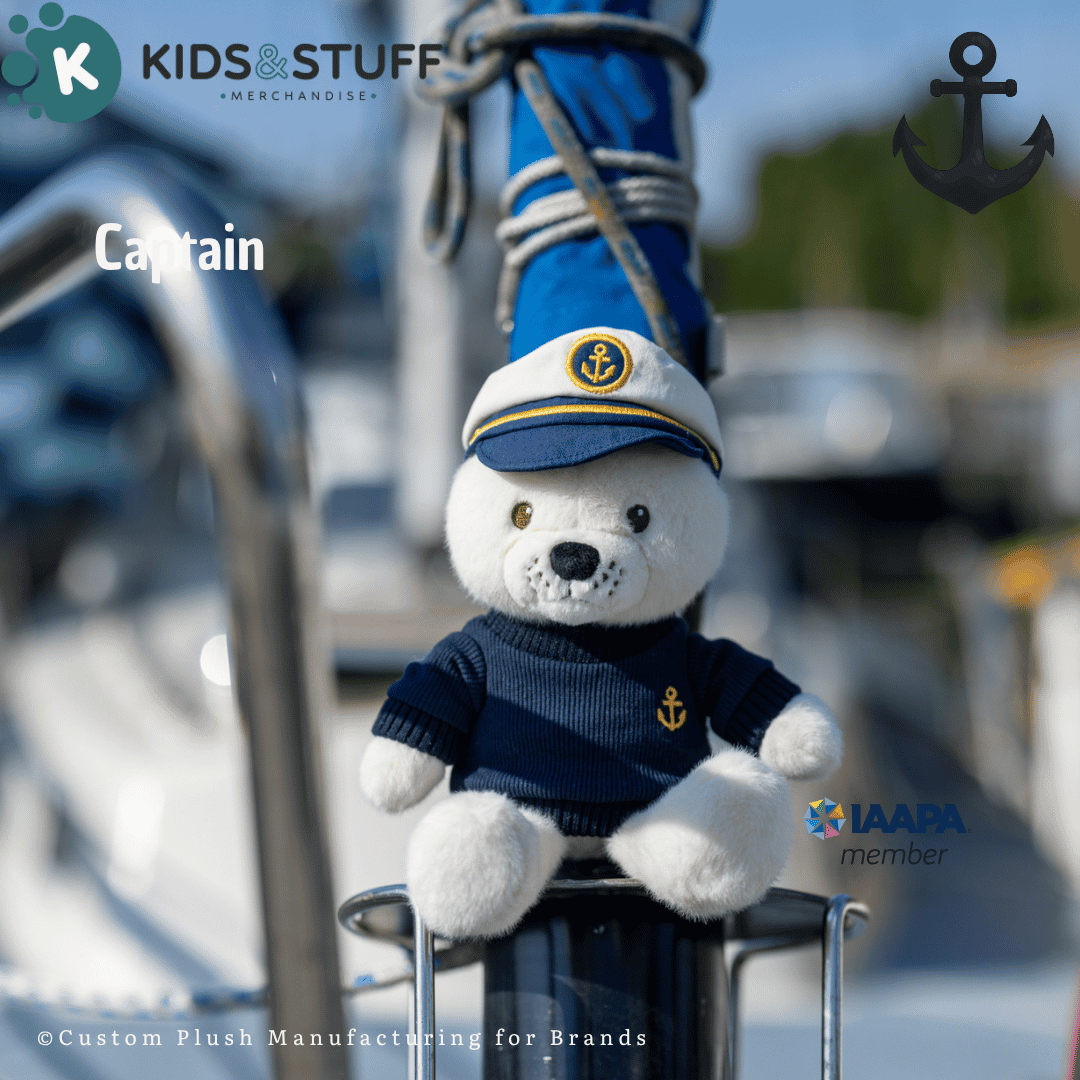 Coastal Crew and maritime plush toy collection with nautical animal characters