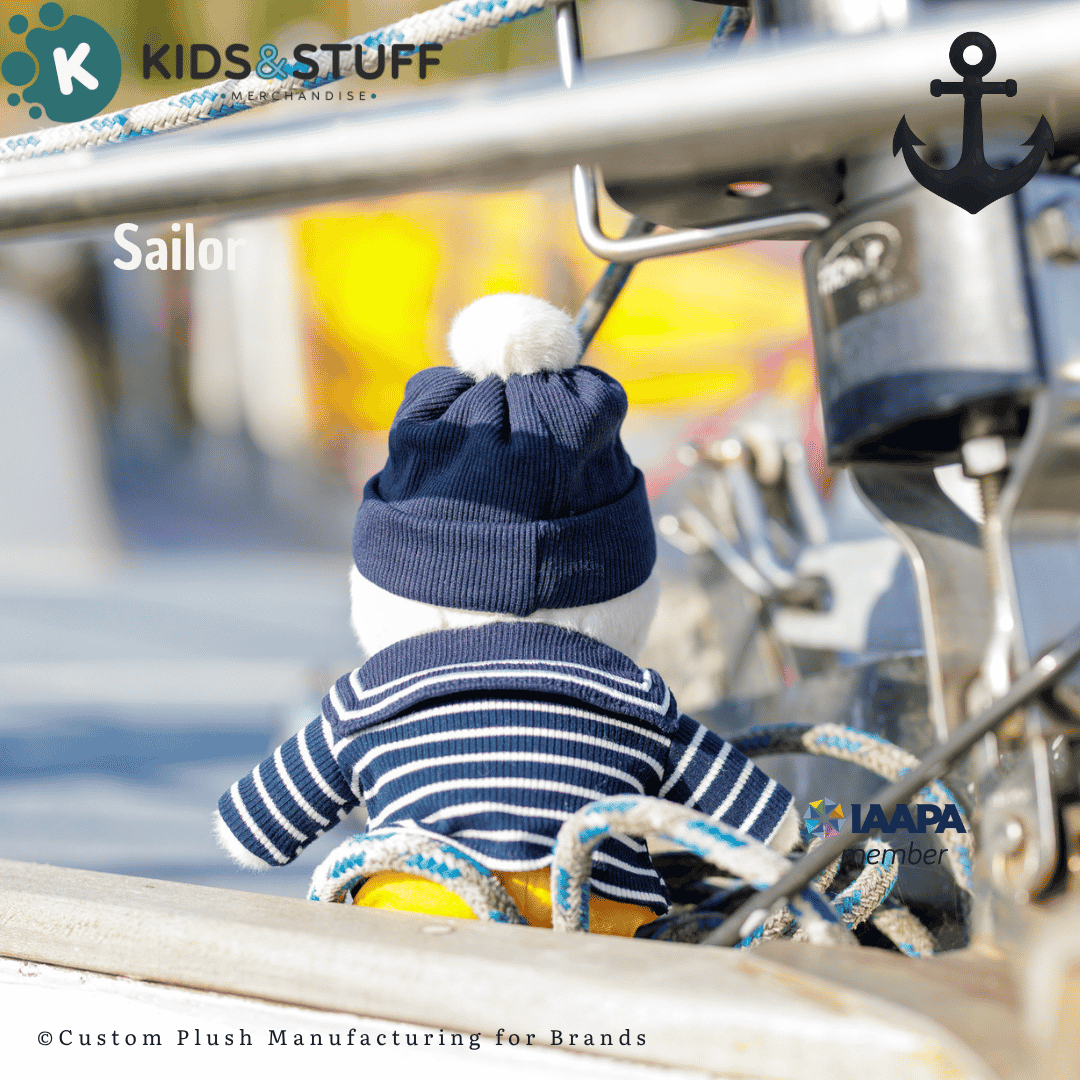 Coastal Crew and maritime plush toy collection with nautical animal characters